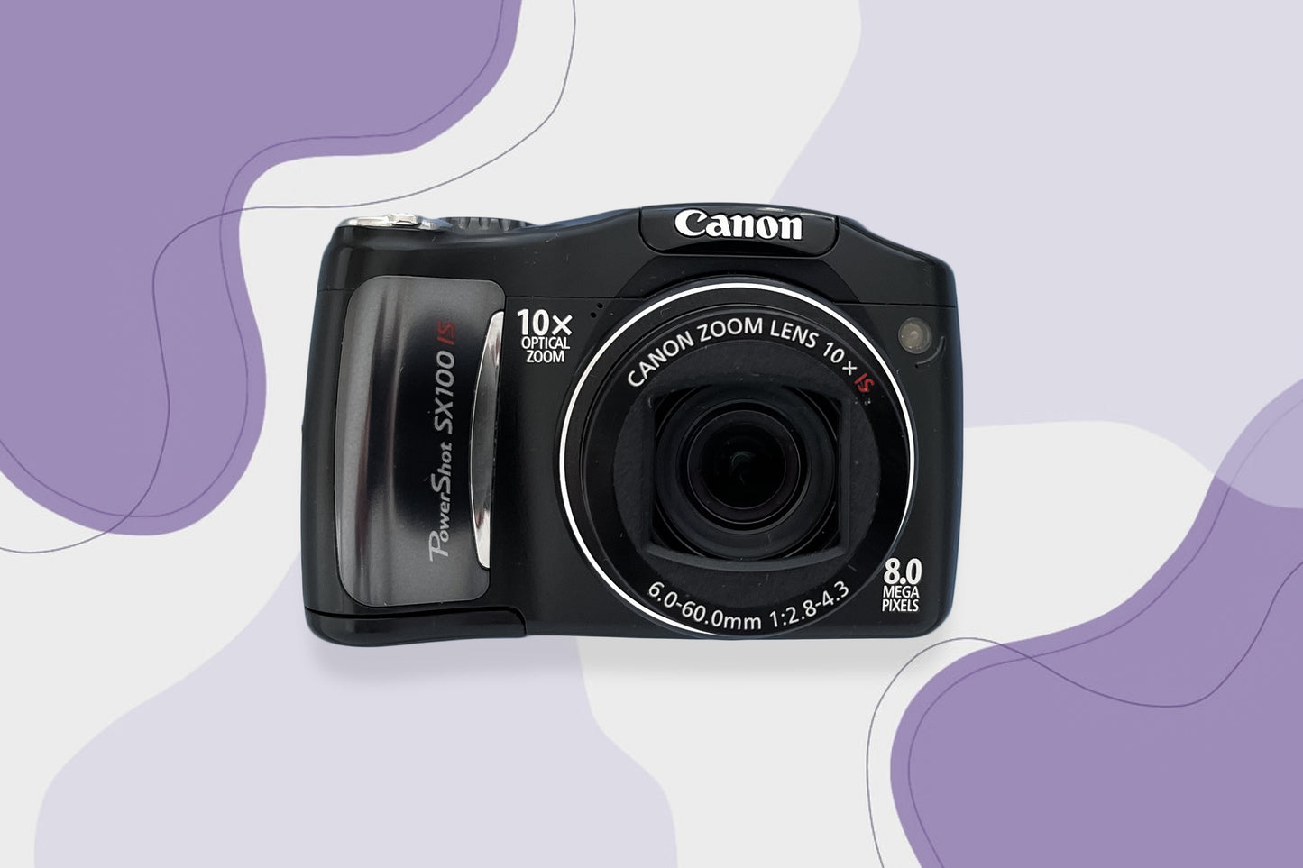 Digital Camera Canon Powershot SX100 IS / Vintage Digital Camera / Canon Cameras