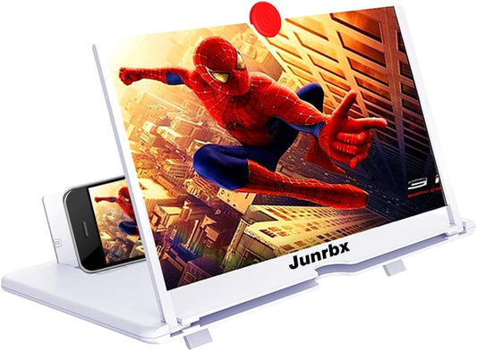12" Screen Magnifier Amplifier, New Generation Mobile Phone Holder 3D HD Mobile Video Amplifier, Projection Amplifier Support X / 8/8 plus / 7/7 plus / 6 / 6S / 6 plus / 6S plus and All Other Smar